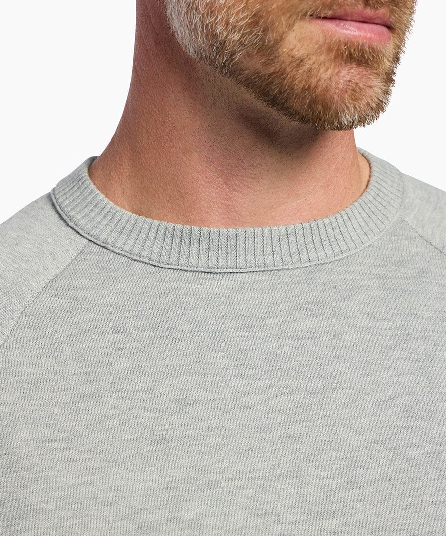 Courtside Crewneck | Men's Heather Grey