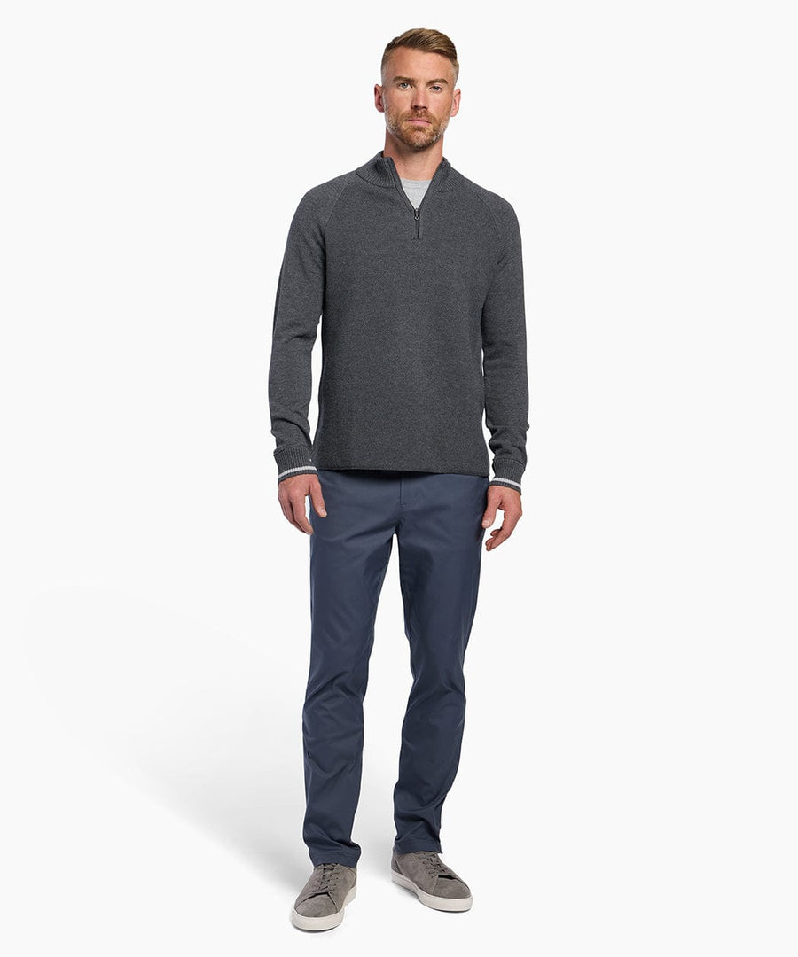 Courtside Quarter Zip | Men's Heather Charcoal