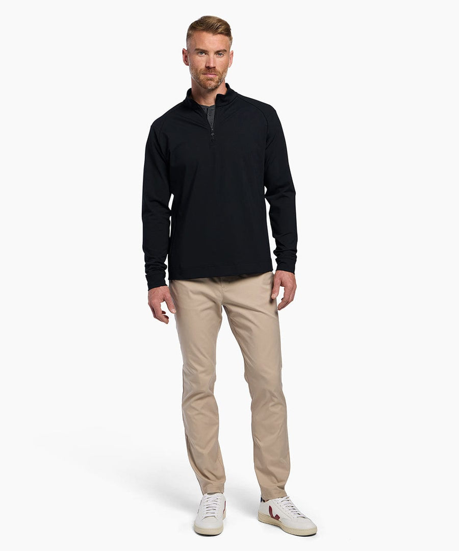 Fourth Quarter Zip | Men's Black