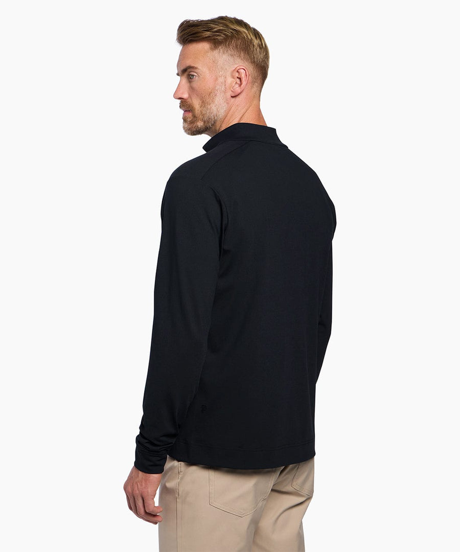 Fourth Quarter Zip | Men's Black