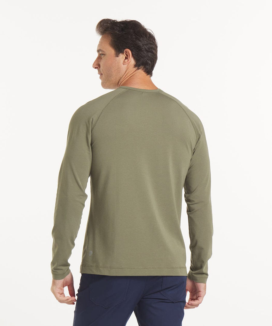 Go-To Long Sleeve Henley | Men's Cypress