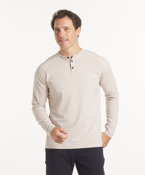 Public Rec Henleys Go-To Long Sleeve Henley | Men's Stone Stone / S