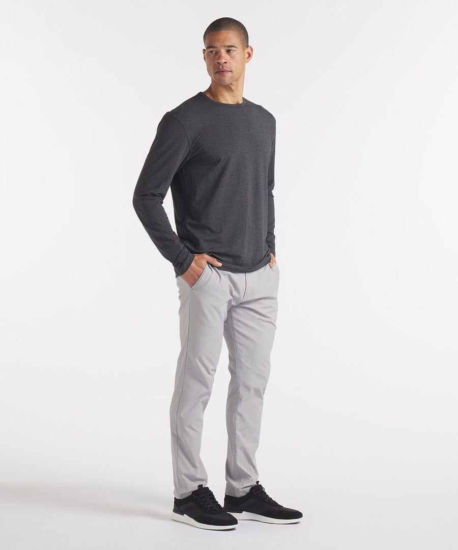 Go-To Long Sleeve | Men's Heather Charcoal