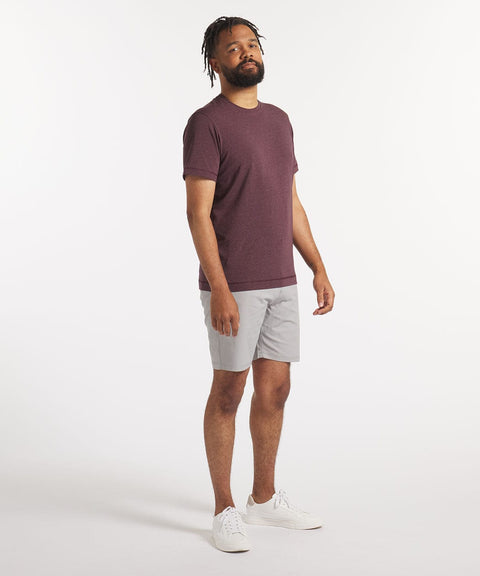 Go-To Crew | Men's Heather Burgundy