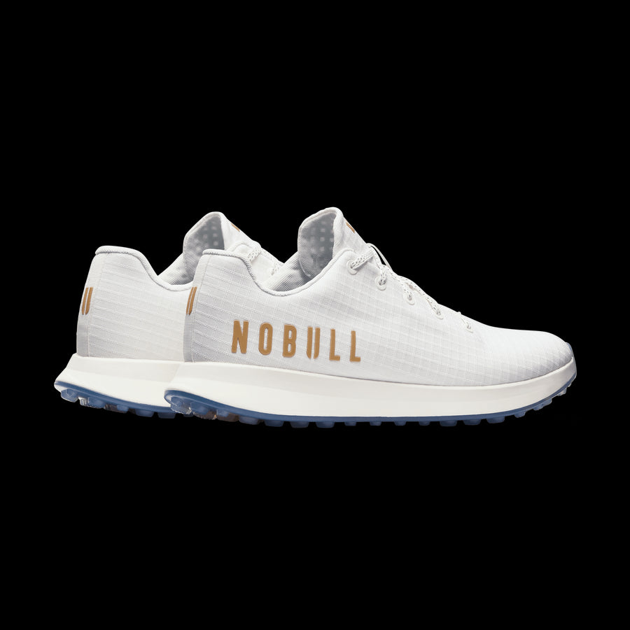 NOBULL Ripstop Golf Shoe | Men's Stadium White