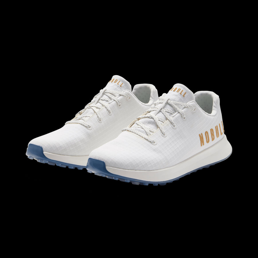 NOBULL Ripstop Golf Shoe | Men's Stadium White