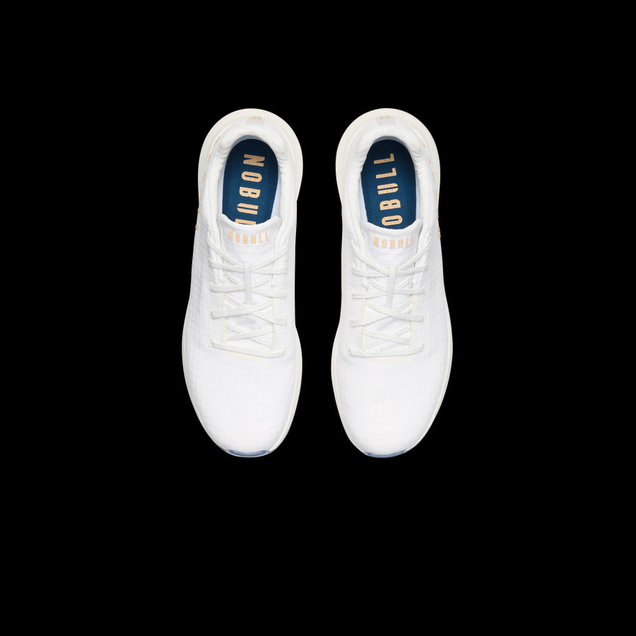 NOBULL Ripstop Golf Shoe | Men's Stadium White