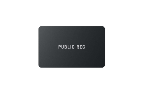 Public Rec Gift Cards Public Rec Gift Card