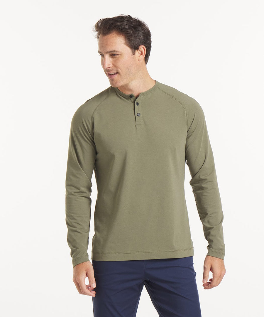 Go-To Long Sleeve Henley | Men's Cypress