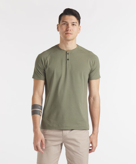 Public Rec Henleys Go-To Short Sleeve Henley | Men's Cypress Cypress / S