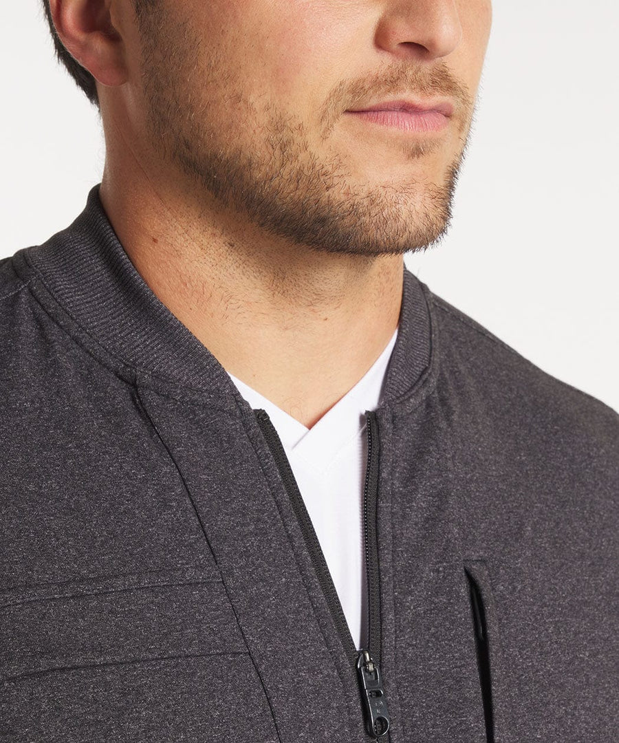 Crosstown Bomber | Men's Heather Charcoal