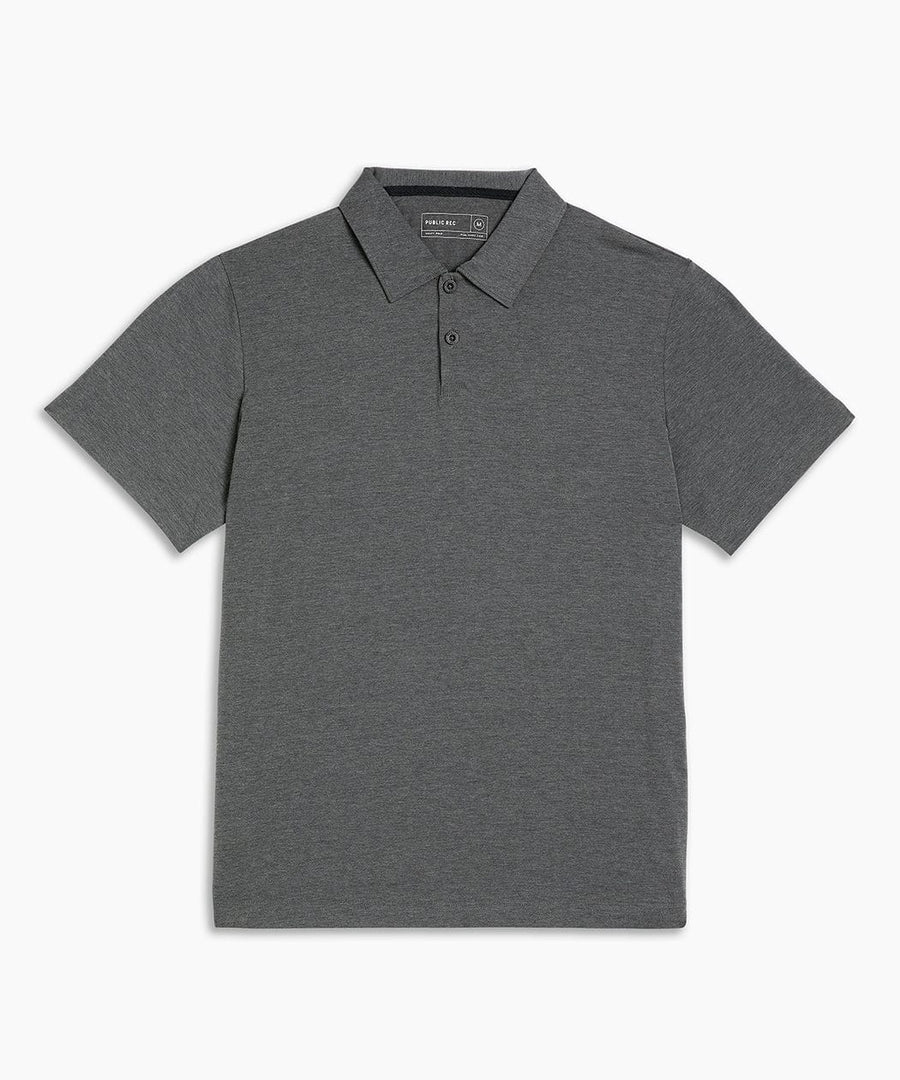 Adapt Polo | Men's Heather Charcoal