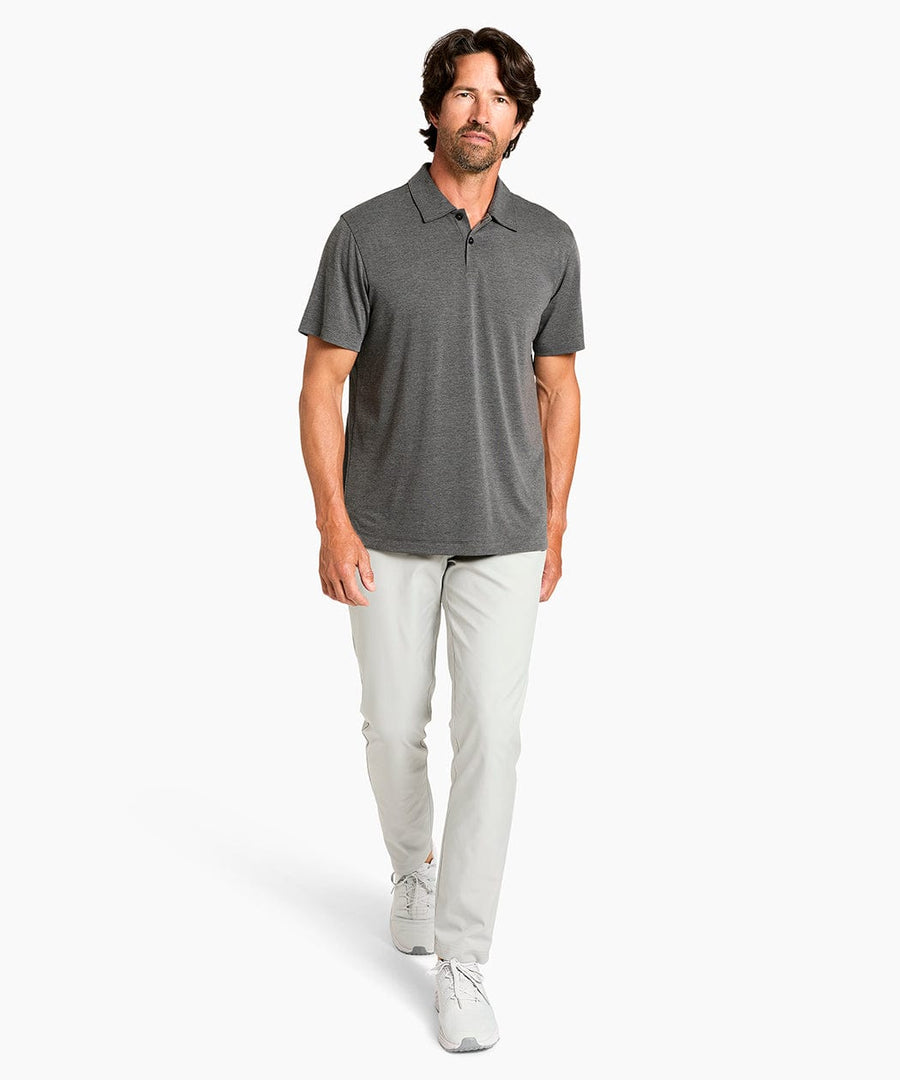 Adapt Polo | Men's Heather Charcoal