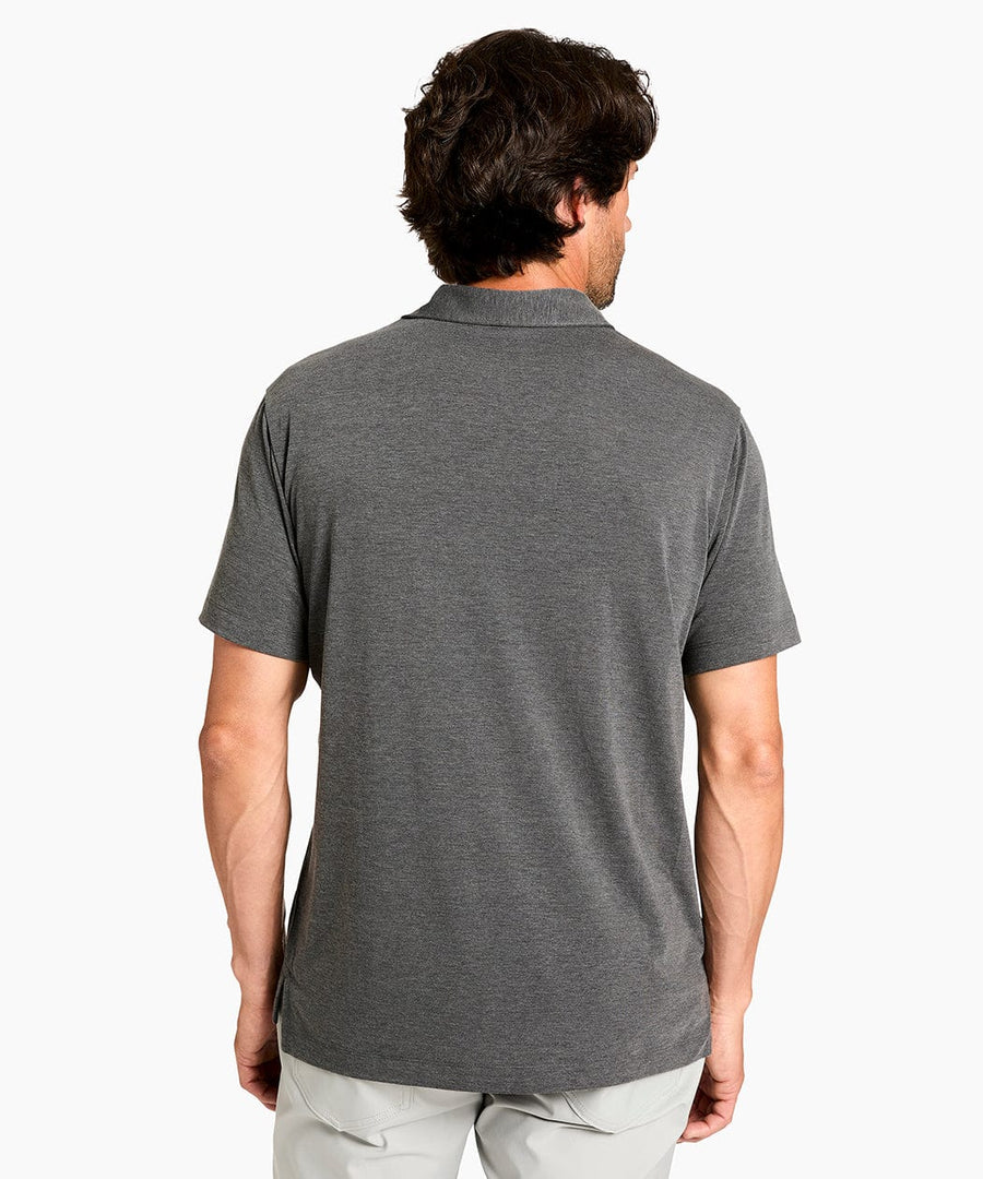Adapt Polo | Men's Heather Charcoal