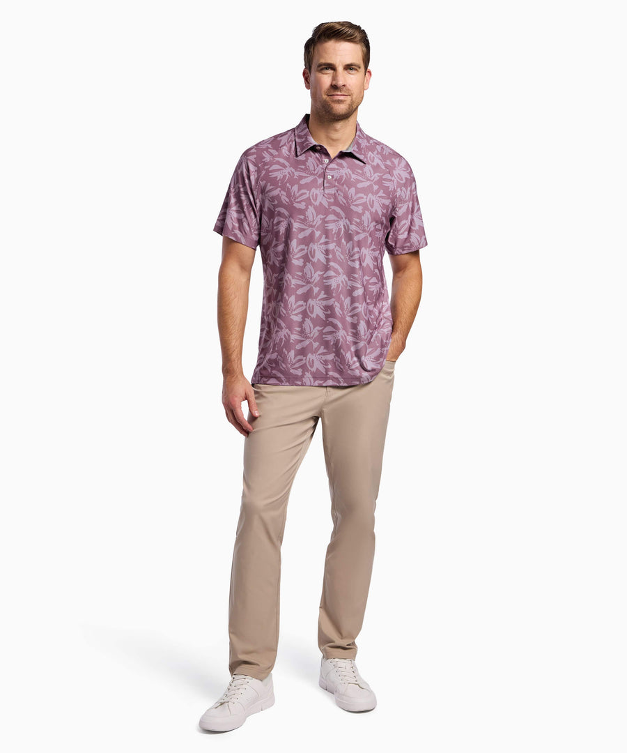 All Fore It Polo | Men's Deep Hibiscus
