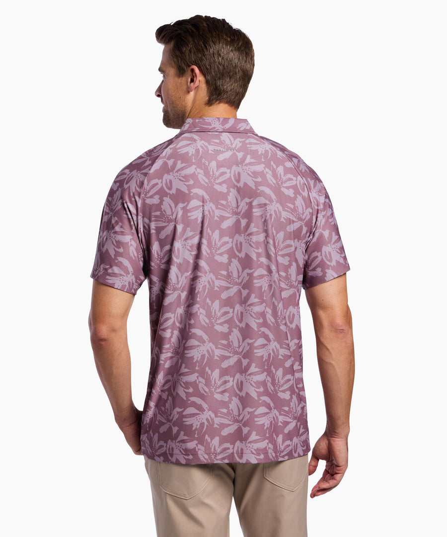 All Fore It Polo | Men's Deep Hibiscus