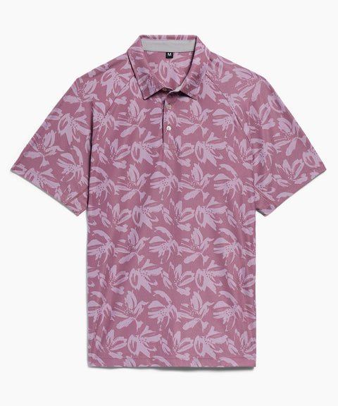 Public Rec Polos All Fore It Polo | Men's Deep Hibiscus Deep Hibiscus / S
