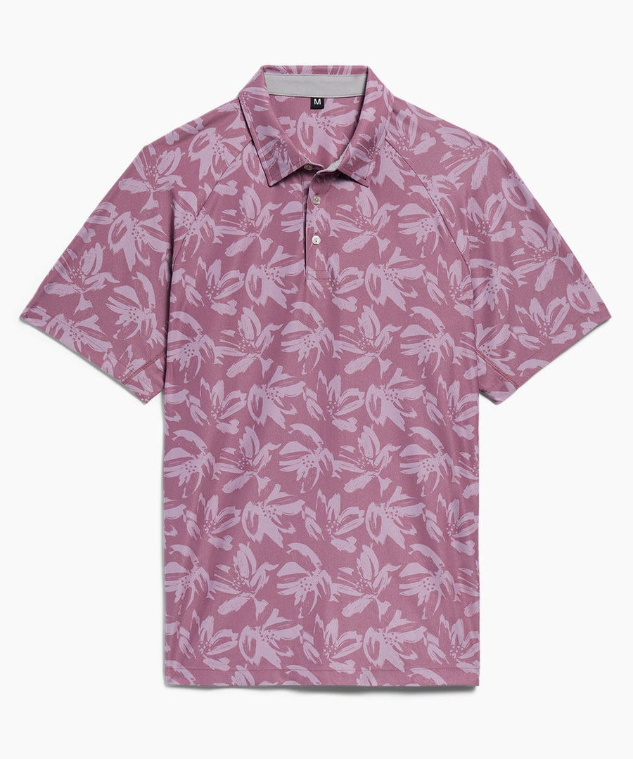 All Fore It Polo | Men's Deep Hibiscus