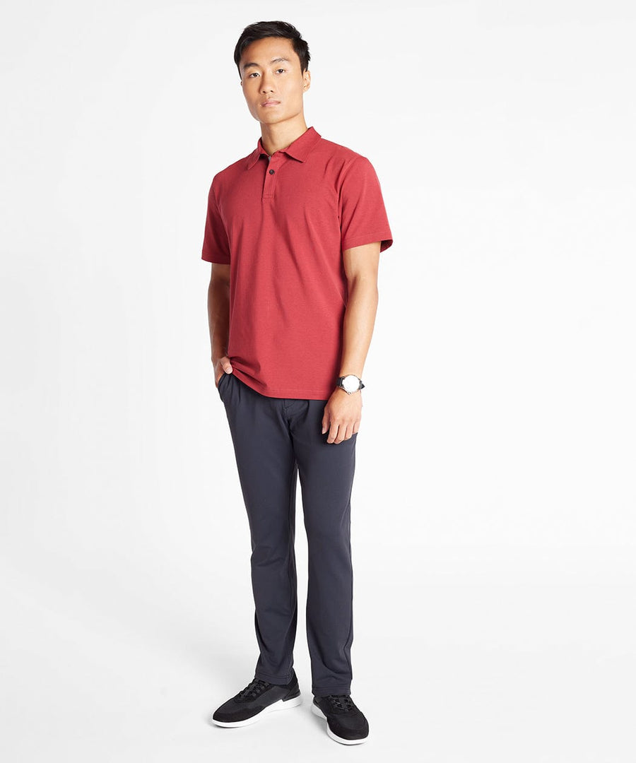 Go-To Polo | Men's Cranberry