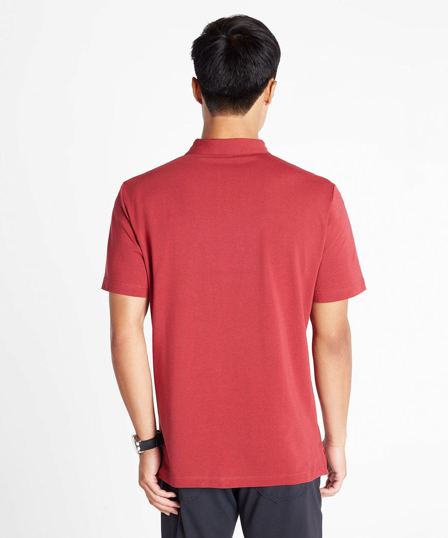 Go-To Polo | Men's Cranberry