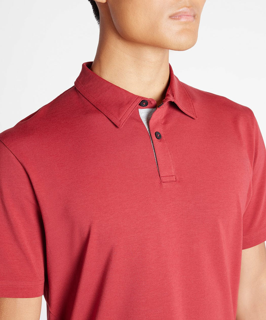 Go-To Polo | Men's Cranberry