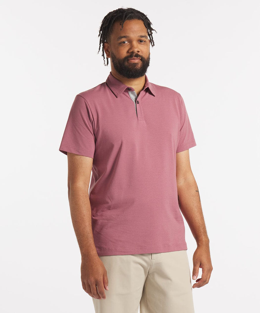 Go-To Polo | Men's Dusky Mauve