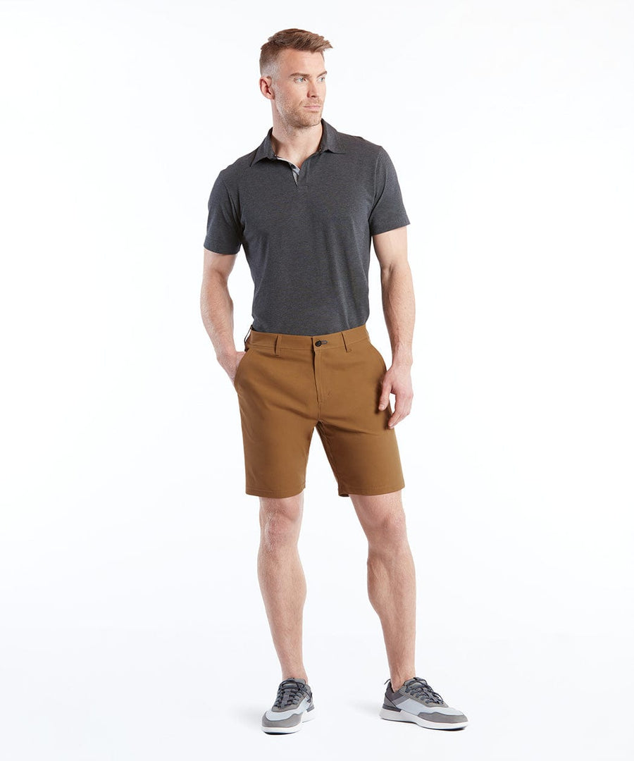 Dealmaker Chino+ Short | Men's Military Khaki