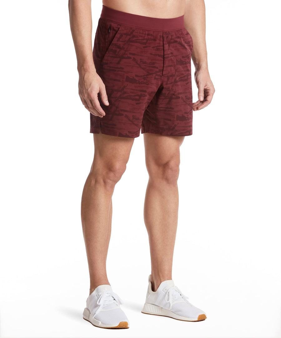 Flex Short (Lined) | Men's Brushed Maroon