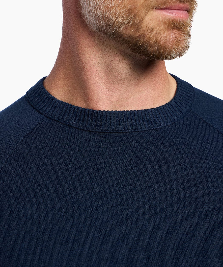 Courtside Crewneck | Men's Deep Navy