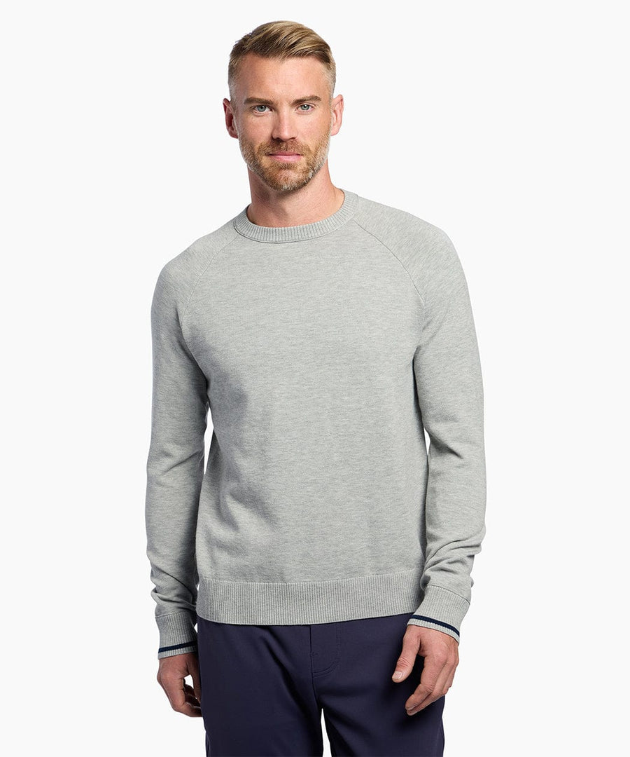 Courtside Crewneck | Men's Heather Grey