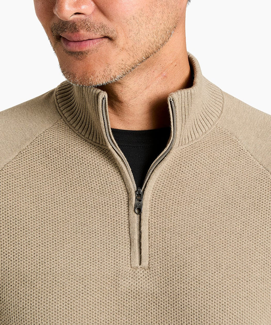 Courtside Quarter Zip | Men's Ash
