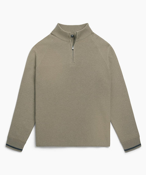 Public Rec Sweatshirts Courtside Quarter Zip | Men's Ash Ash / S
