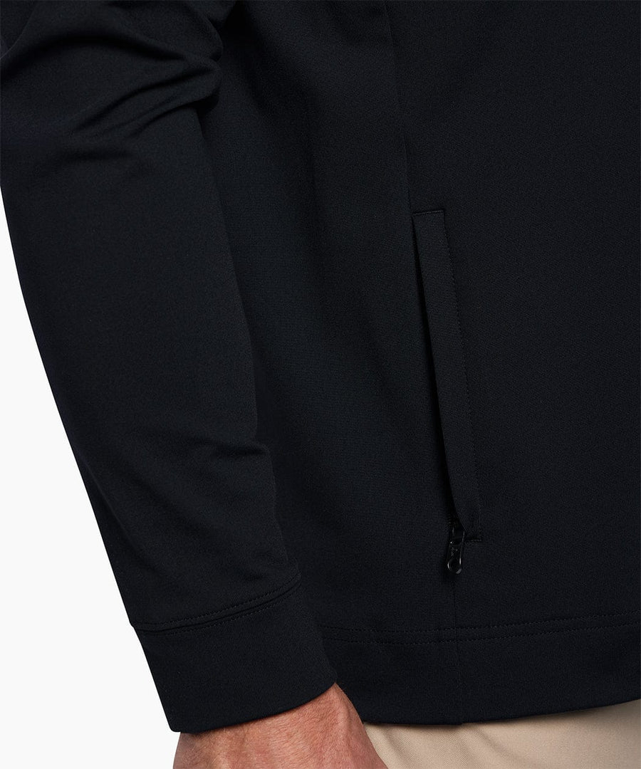 Fourth Quarter Zip | Men's Black