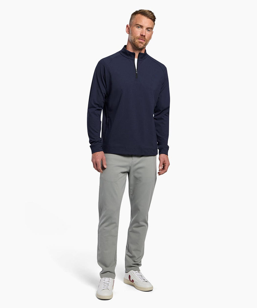 Fourth Quarter Zip | Men's Navy