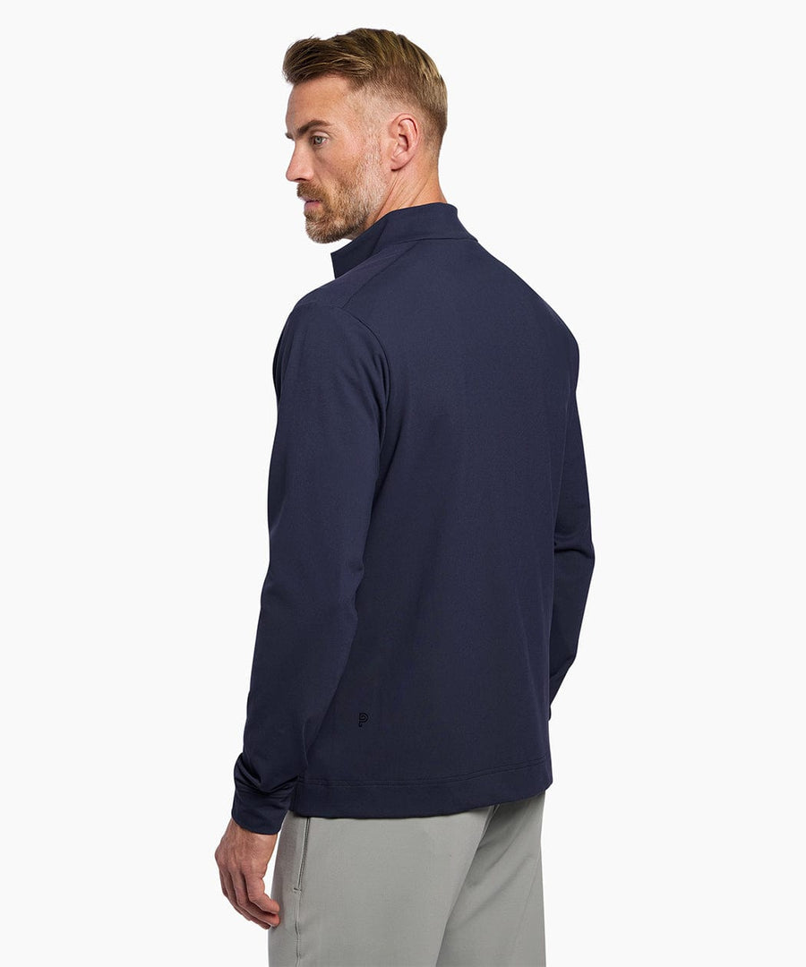 Fourth Quarter Zip | Men's Navy