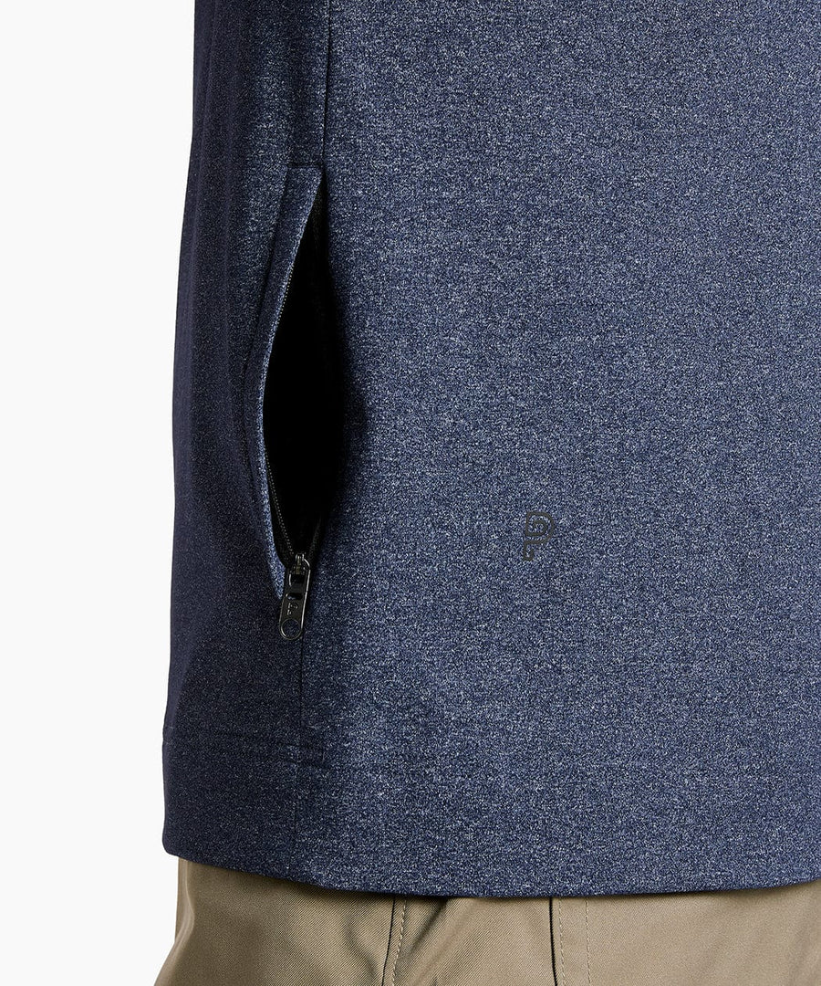 Gamechanger Quarter Zip | Men's Heather Navy