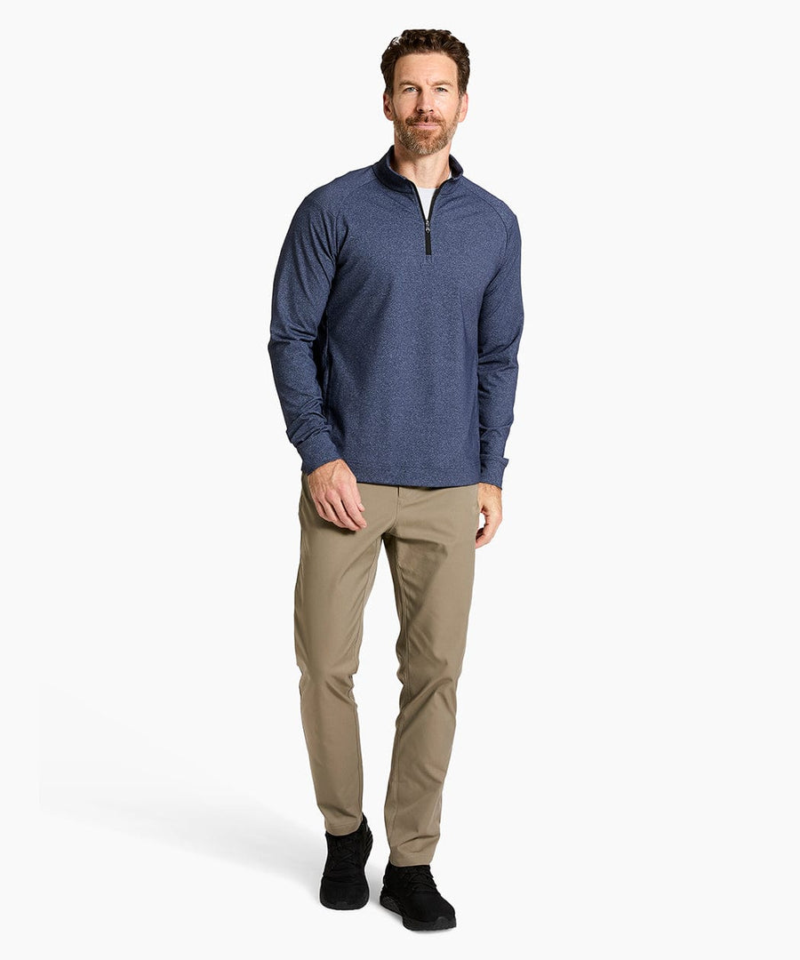 Gamechanger Quarter Zip | Men's Heather Navy