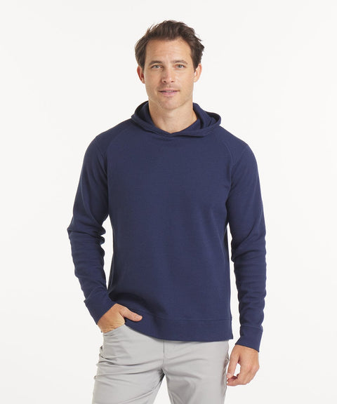 Public Rec Sweatshirts Waffle-Knit Hoodie | Men's Deep Navy Deep Navy / S