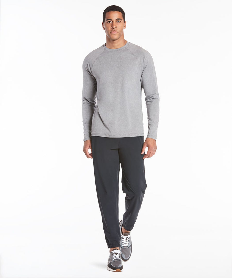 Elevate Long Sleeve | Men's Heather Steel