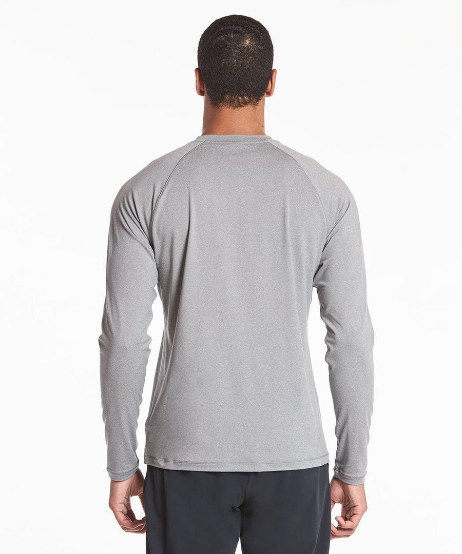 Elevate Long Sleeve | Men's Heather Steel