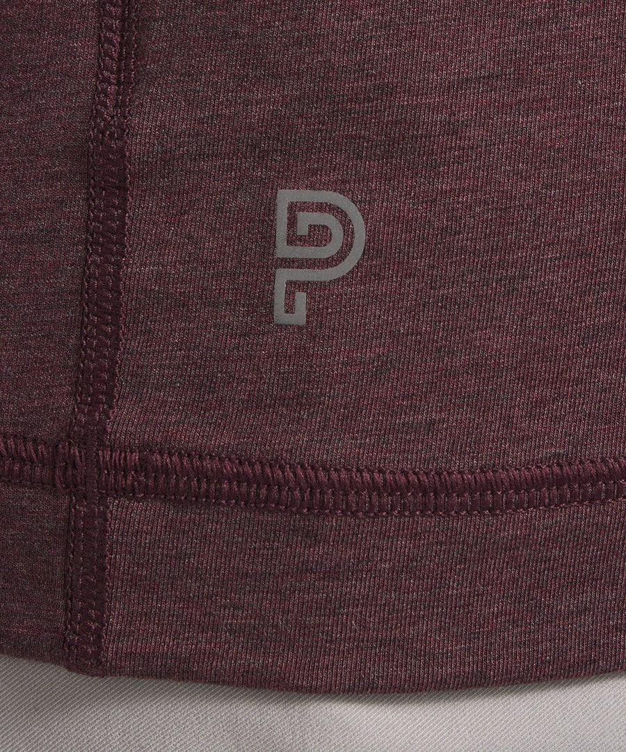 Go-To Crew | Men's Heather Burgundy