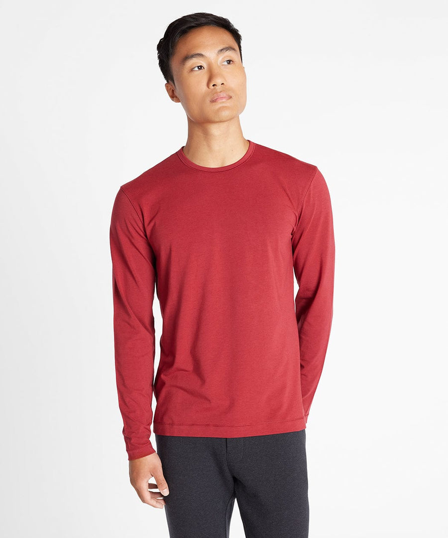 Go-To Long Sleeve | Men's Cranberry