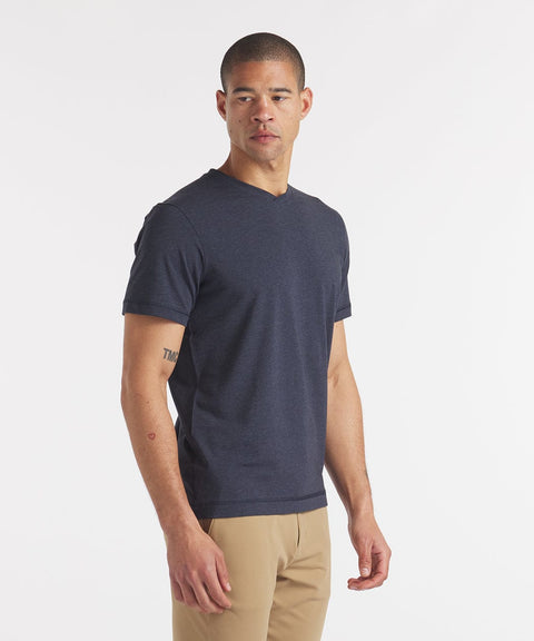 Public Rec T-Shirts Go-To V | Men's Heather Navy Heather Navy / S