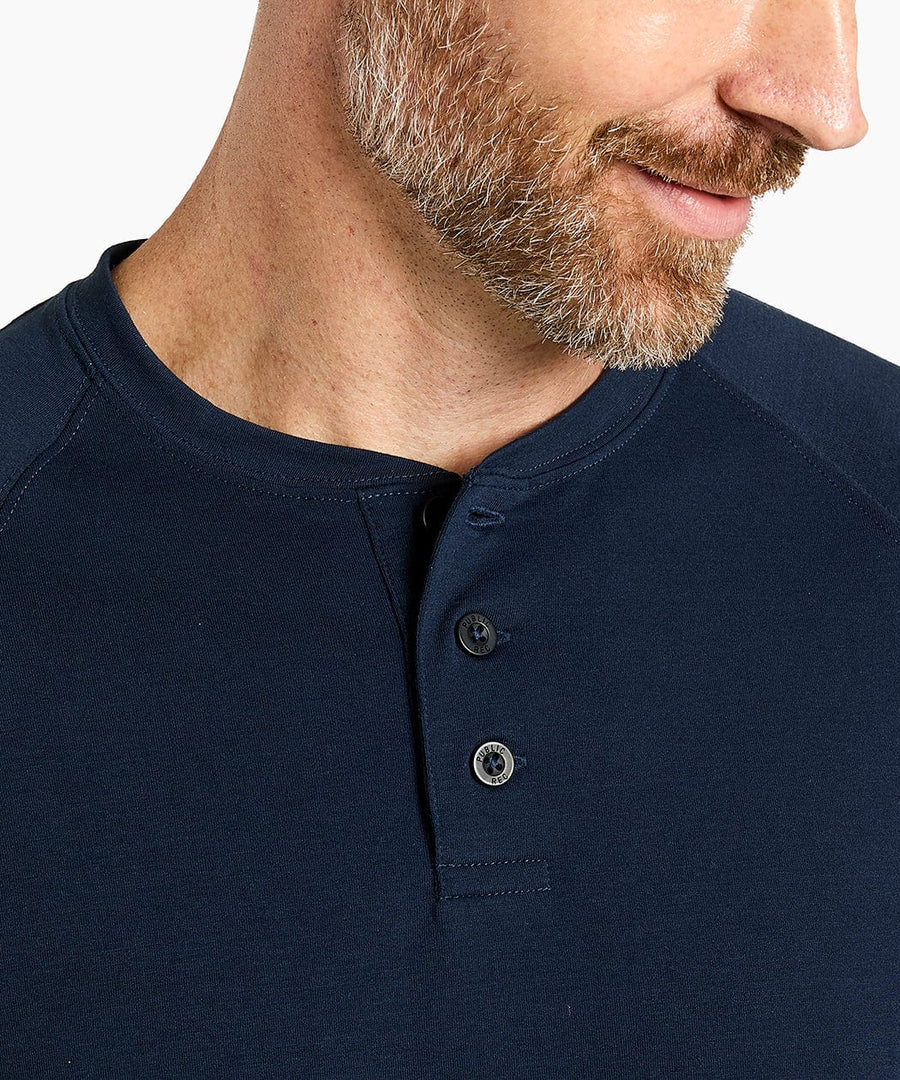 Adapt Long Sleeve Henley | Men's Navy