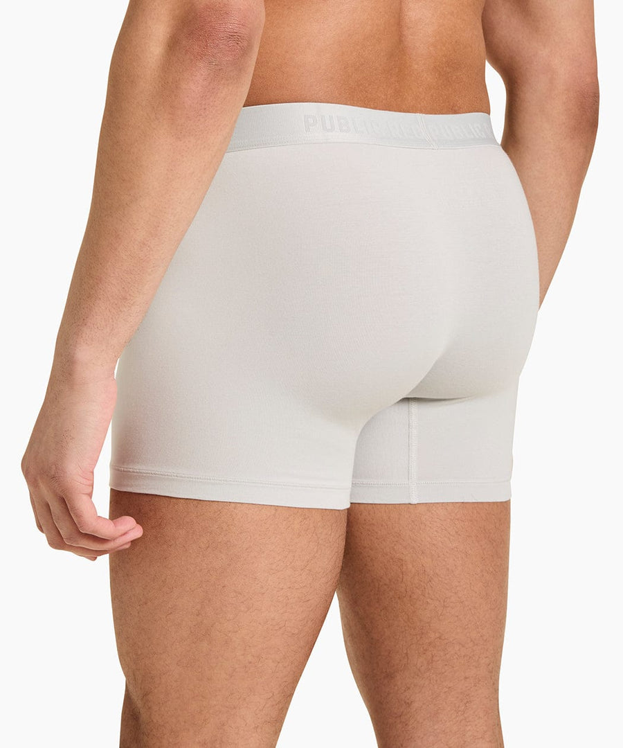 Flex Boxer Brief | Men's Silver