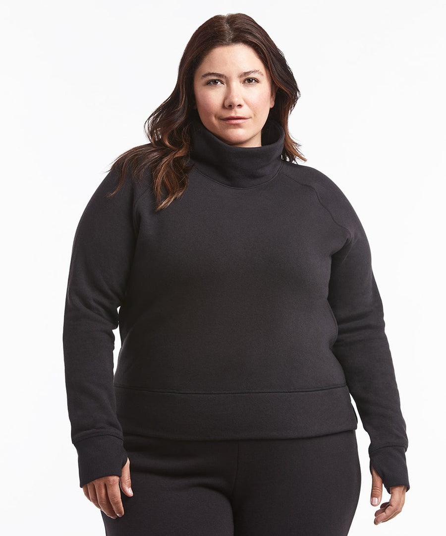 Luxe Fleece Pullover | Women's Black