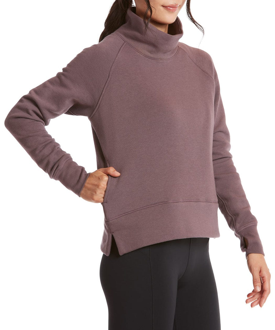 Luxe Fleece Pullover | Women's Smokey Plum