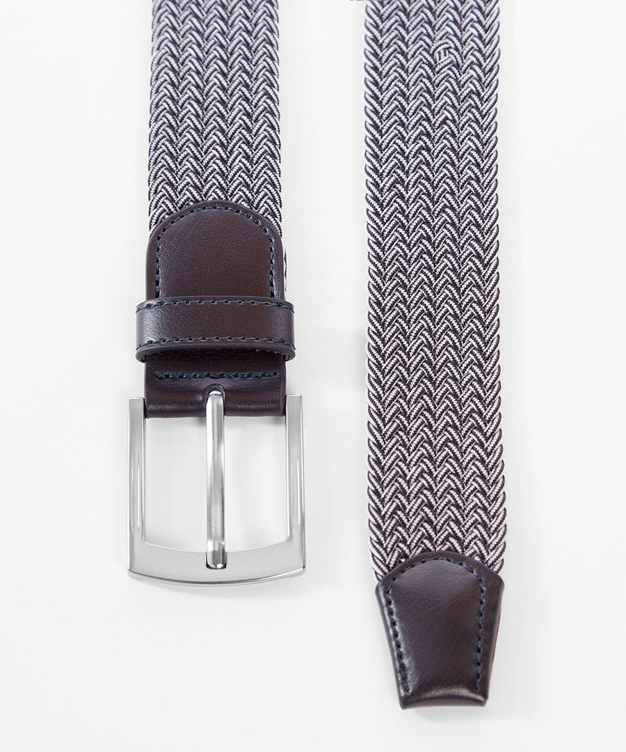 Made To Move Belt | Men's Silver Navy