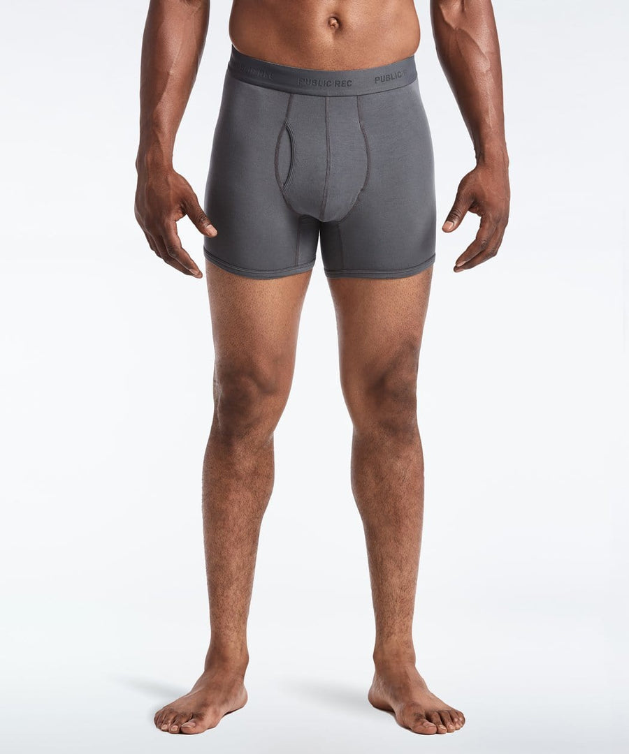 Barely There Boxer Trunk | Men's Nickel