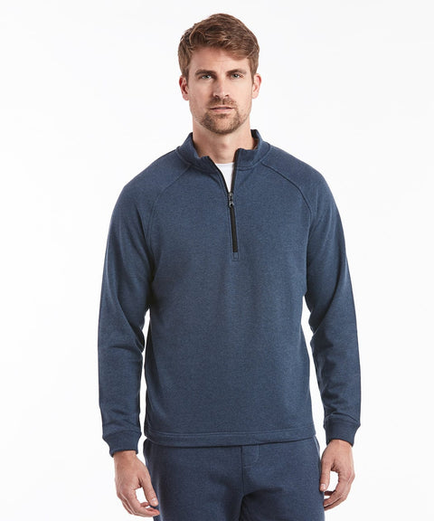 Public Rec Sweatshirts Weekend Half Zip | Men's Heather Navy Heather Navy / S